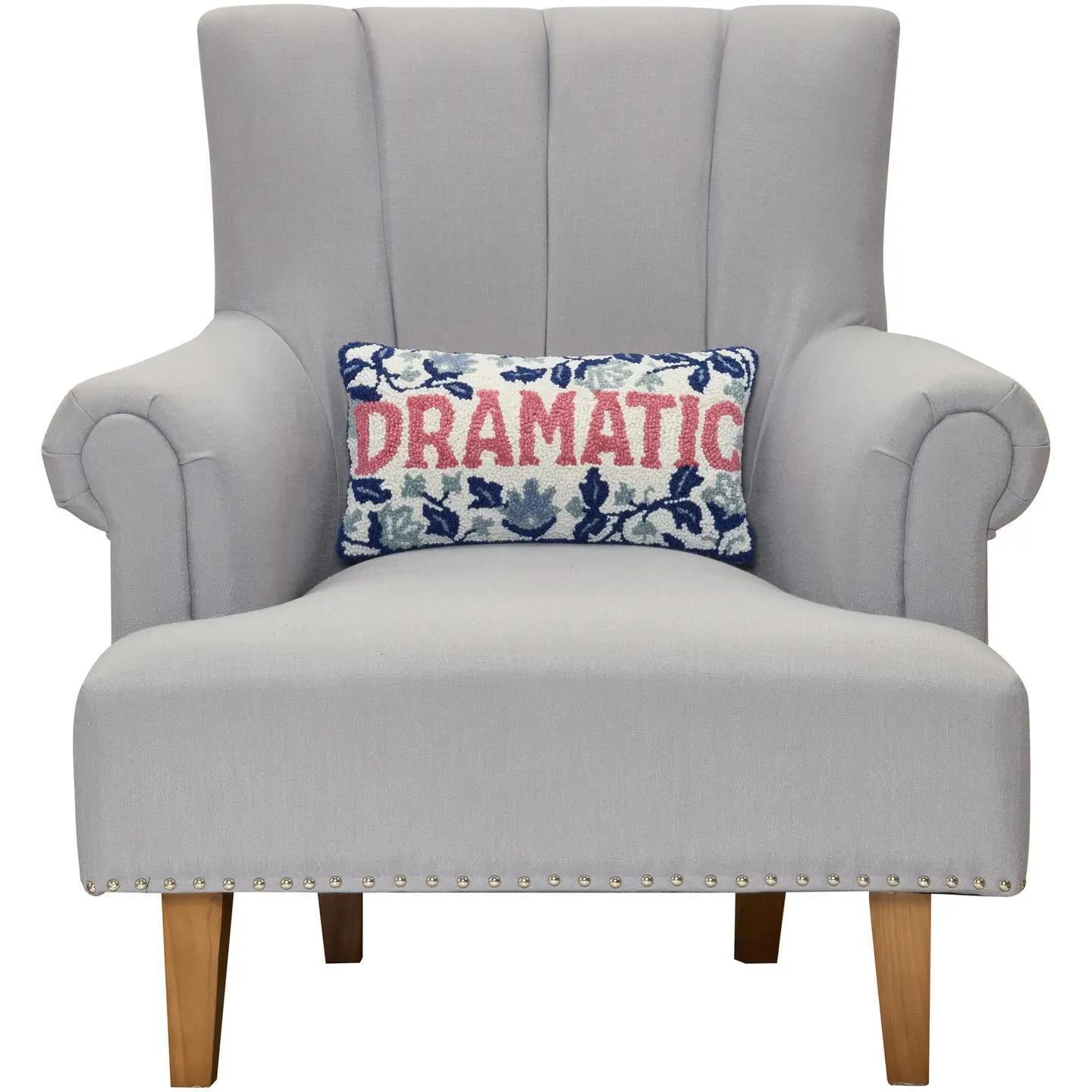 Chinoiserie Dramatic Hook Pillow