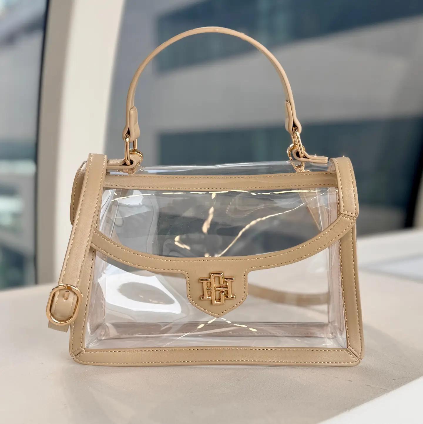 Morgan Clear Bag Nude