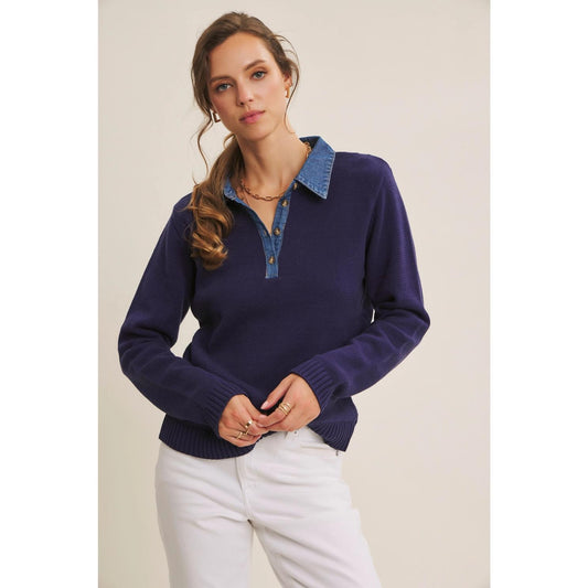Classic Yet Endlessly Wearable Henley Sweater Top