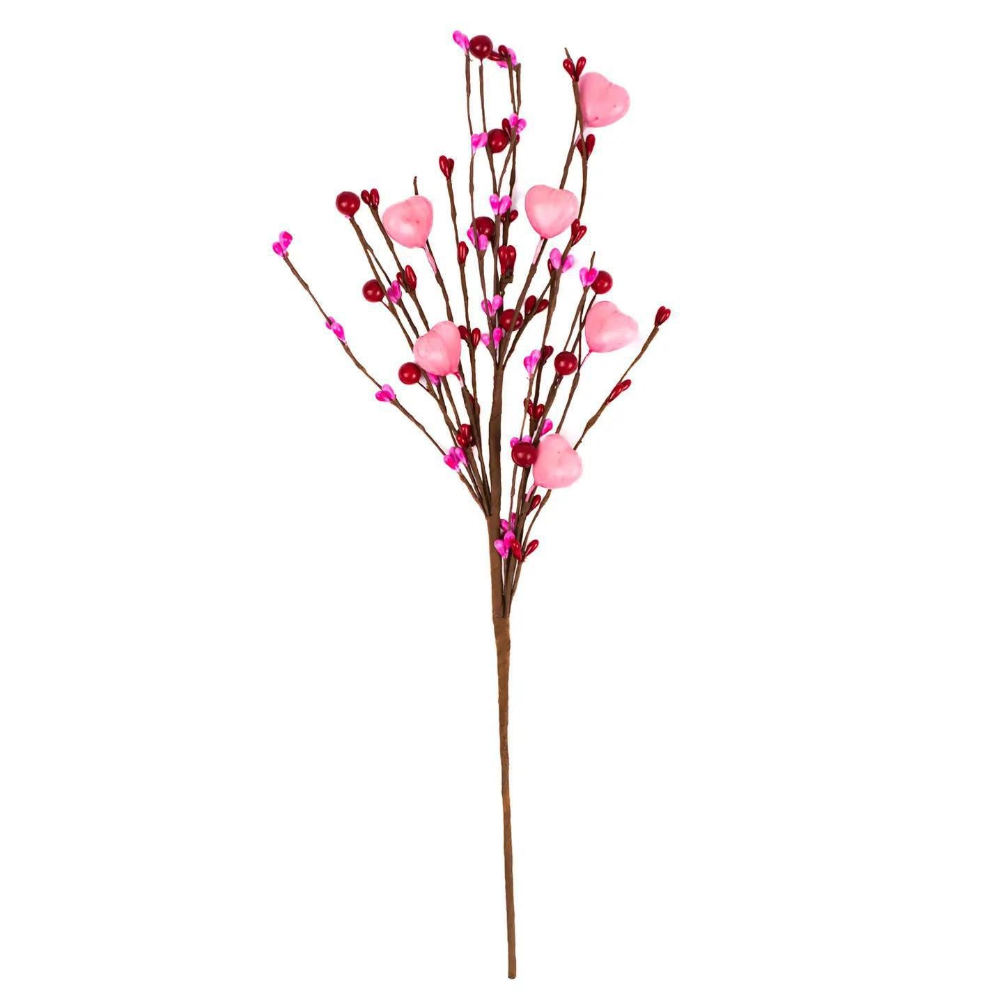 Alyssa Heart Pick Red/Pink 13"