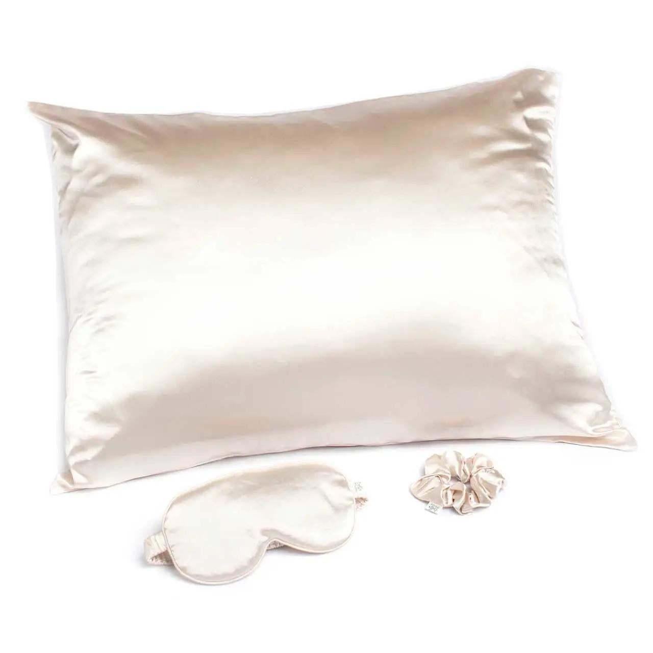 Goodnight Gorgeous Satin Sleep Set - Ivory
