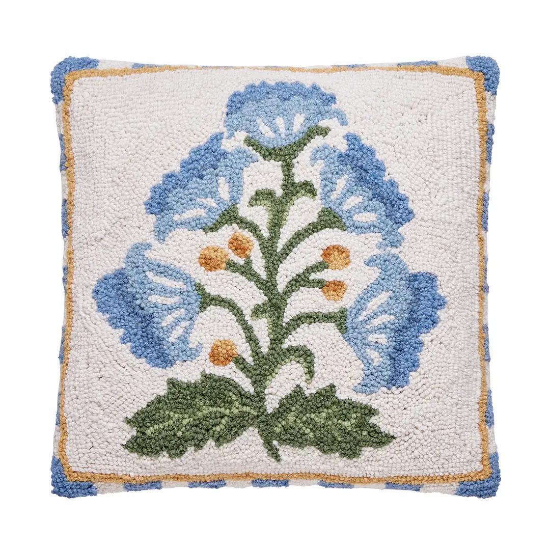 Mughal Flower Hook Pillow
