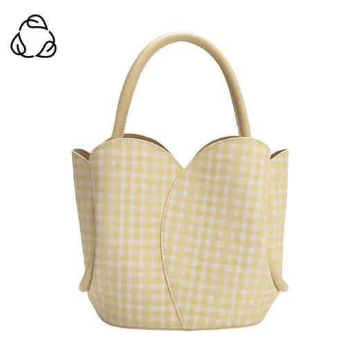 Tulip Recycled Vegan Top Handle Bag