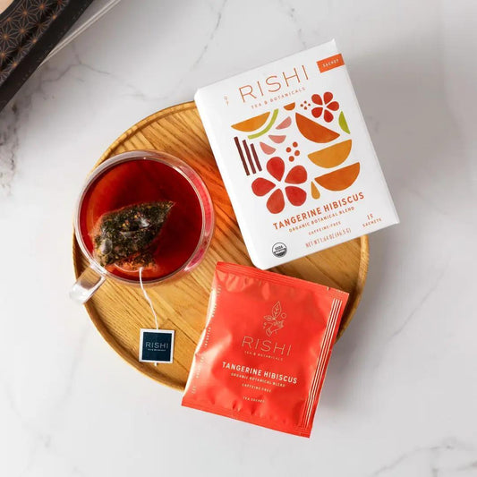 Tangerine Hibiscus Organic Herbal Tea Sachets