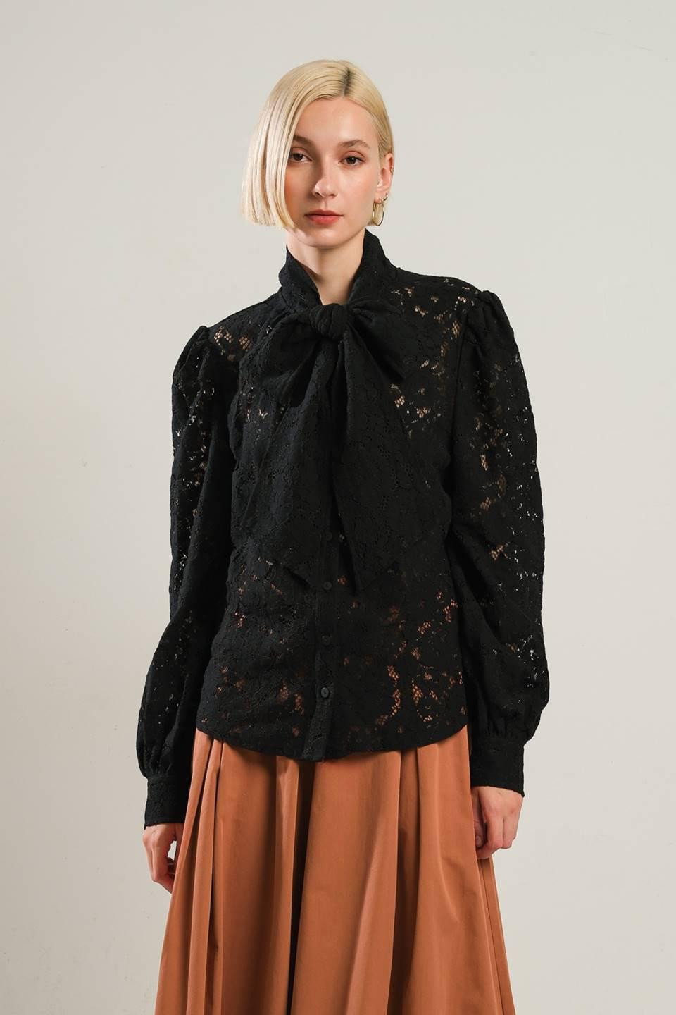 Woven Lace Top