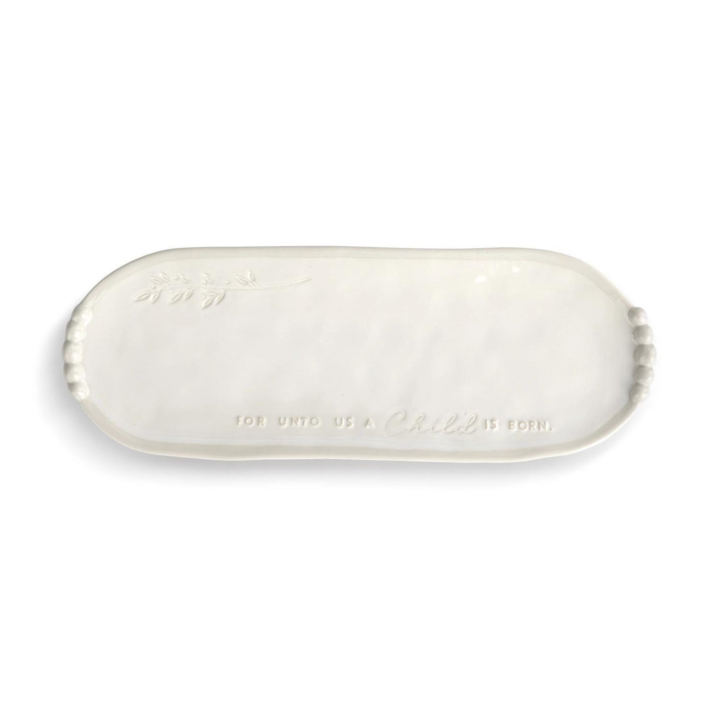 A Child is Born Ceramic Platter