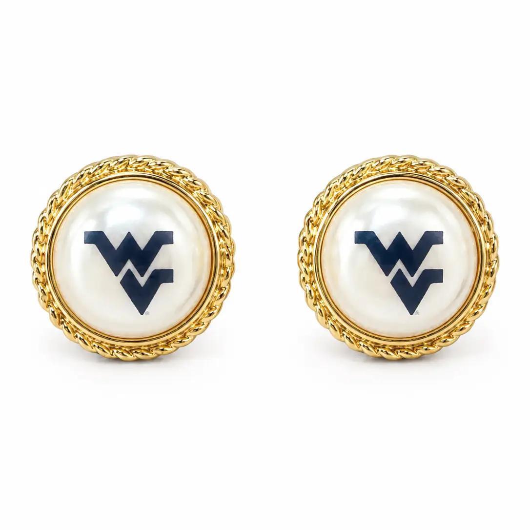 West Virginia Pearl Studs