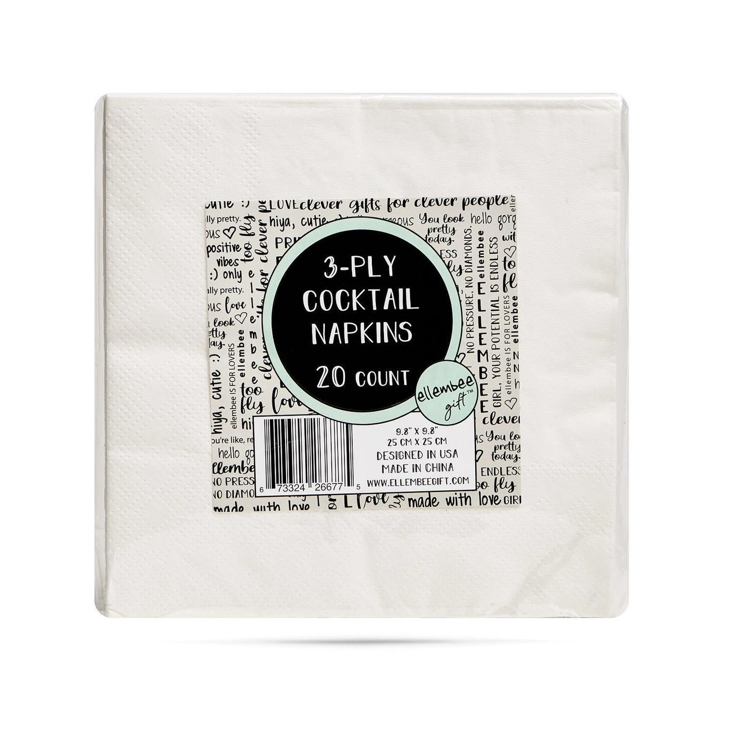 Why Is the Bloody Mary | Funny Printed Cocktail Napkins
