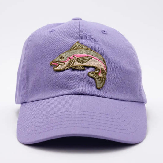 Rainbow Trout 100% Cotton Baseball Hat