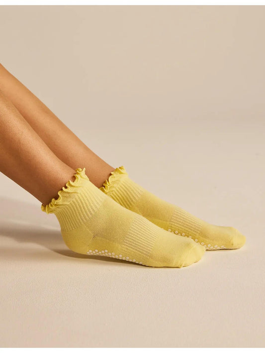 The Ruffle Grip Sock