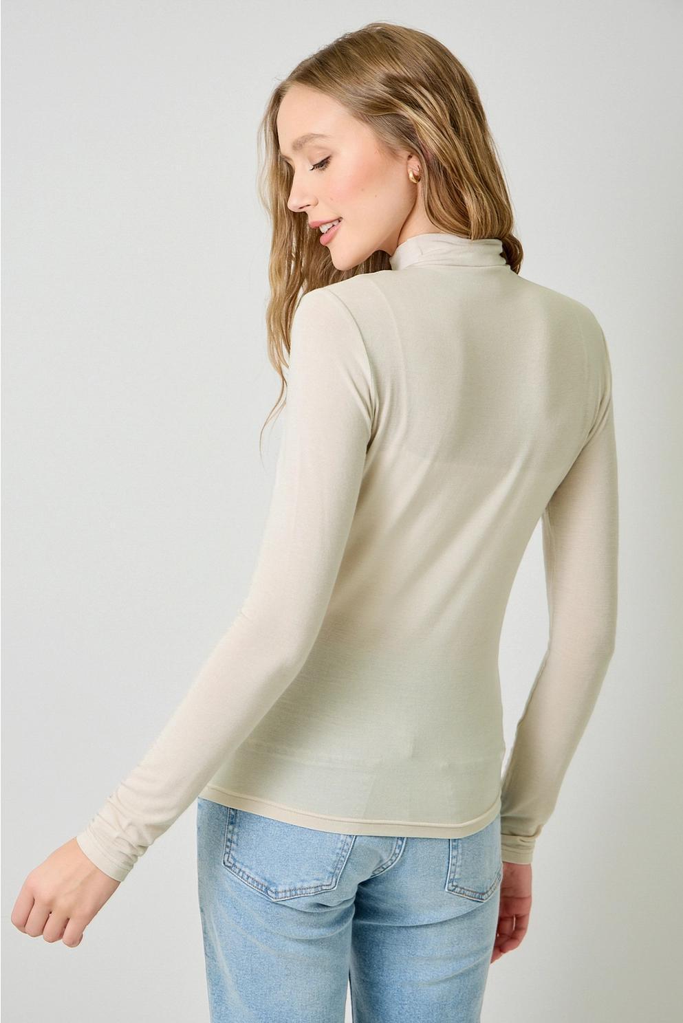 Essential Mock Neck Top