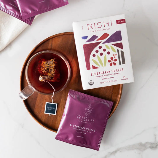 Elderberry Healer Organic Herbal Tea Sachets