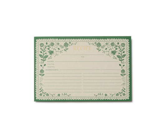 Artichoke Recipe Cards (Pack of 12)