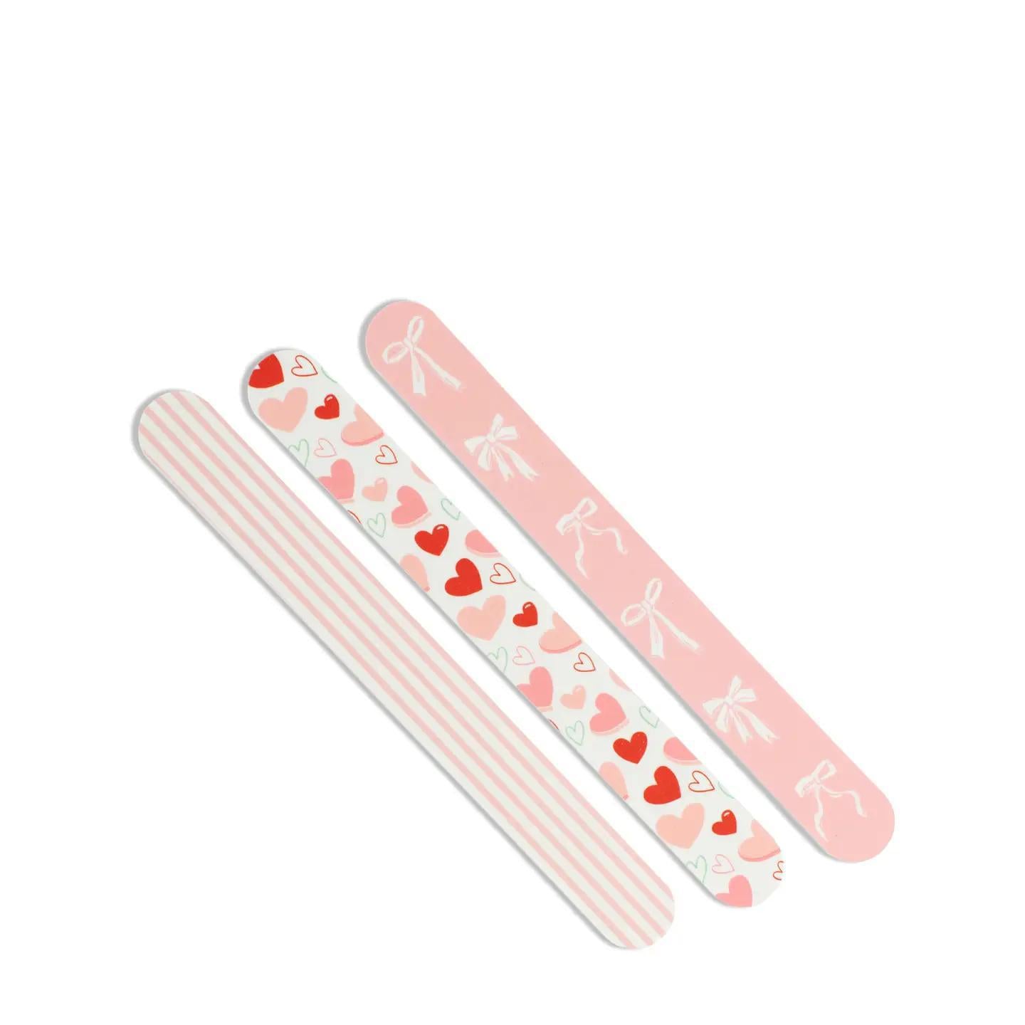 All You Need Is Love Nail Files Light Pink