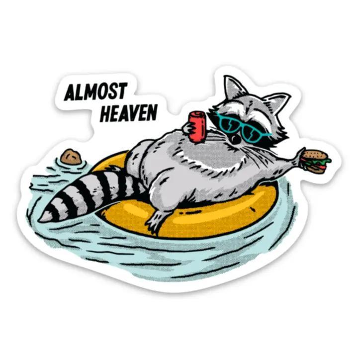 Almost Heaven Float Trip - Sticker