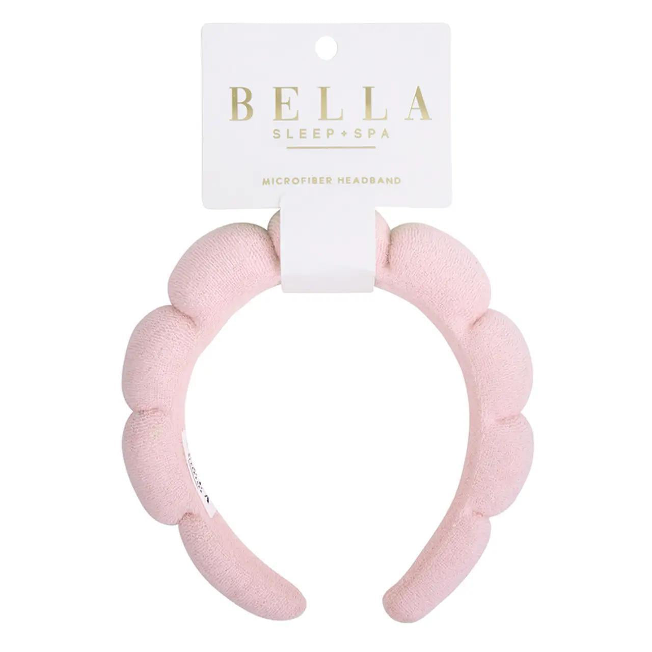 Plush Spa Headband - Light Pink