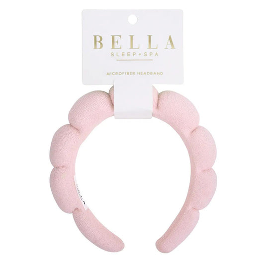 Plush Spa Headband - Light Pink