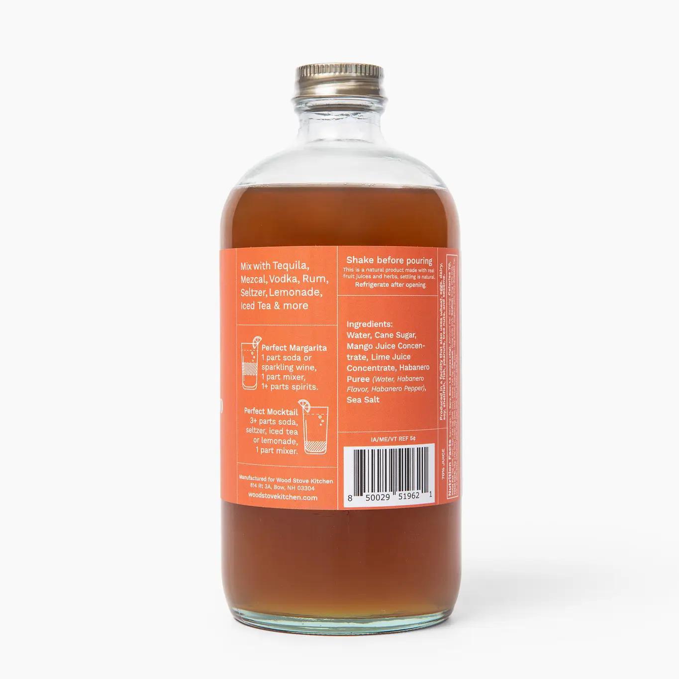 Mango Habanero Margarita Cocktail-Mocktail Mixer, 16 Fl oz