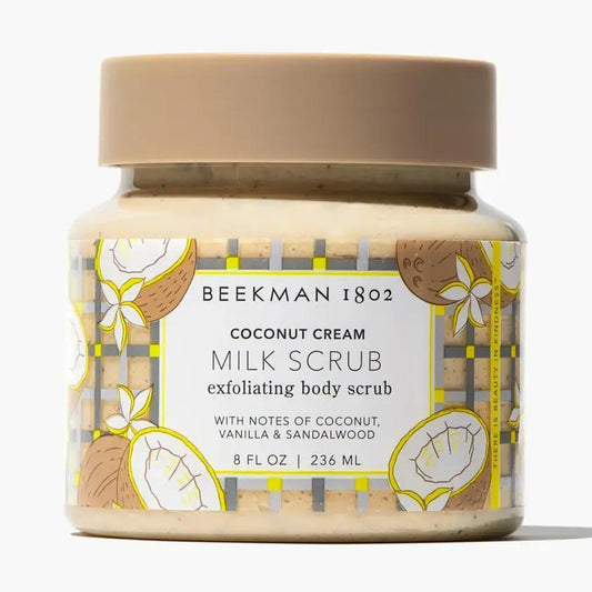 Coconut Cream Milk Scrub Exfoliating Body Scrub