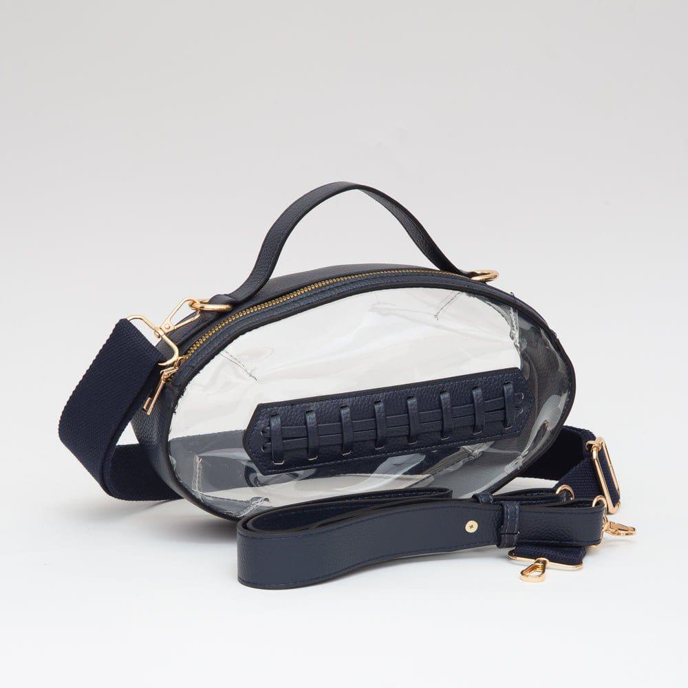Game Day Football Style Clear Bag