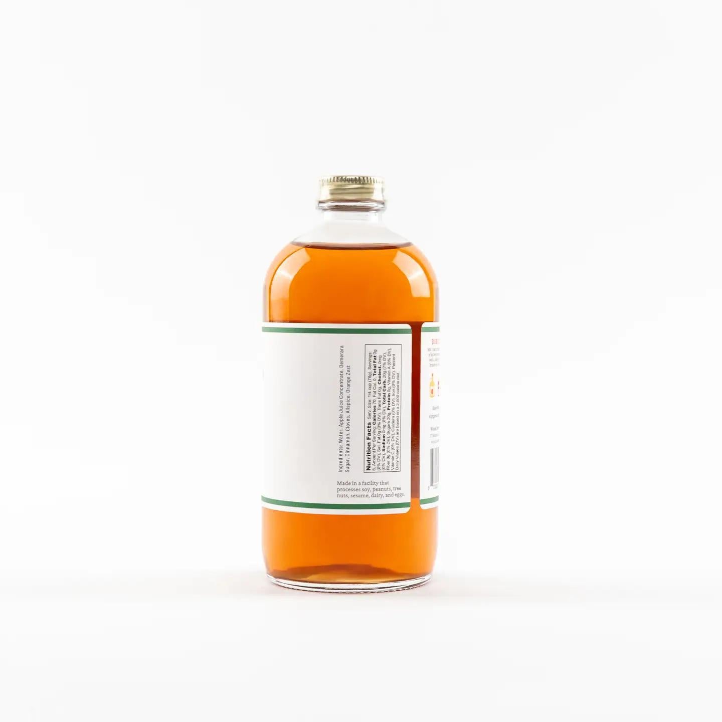 Spiced Apple Hot Toddy, 16 Fl oz - Cocktail Mixer and Mocktail