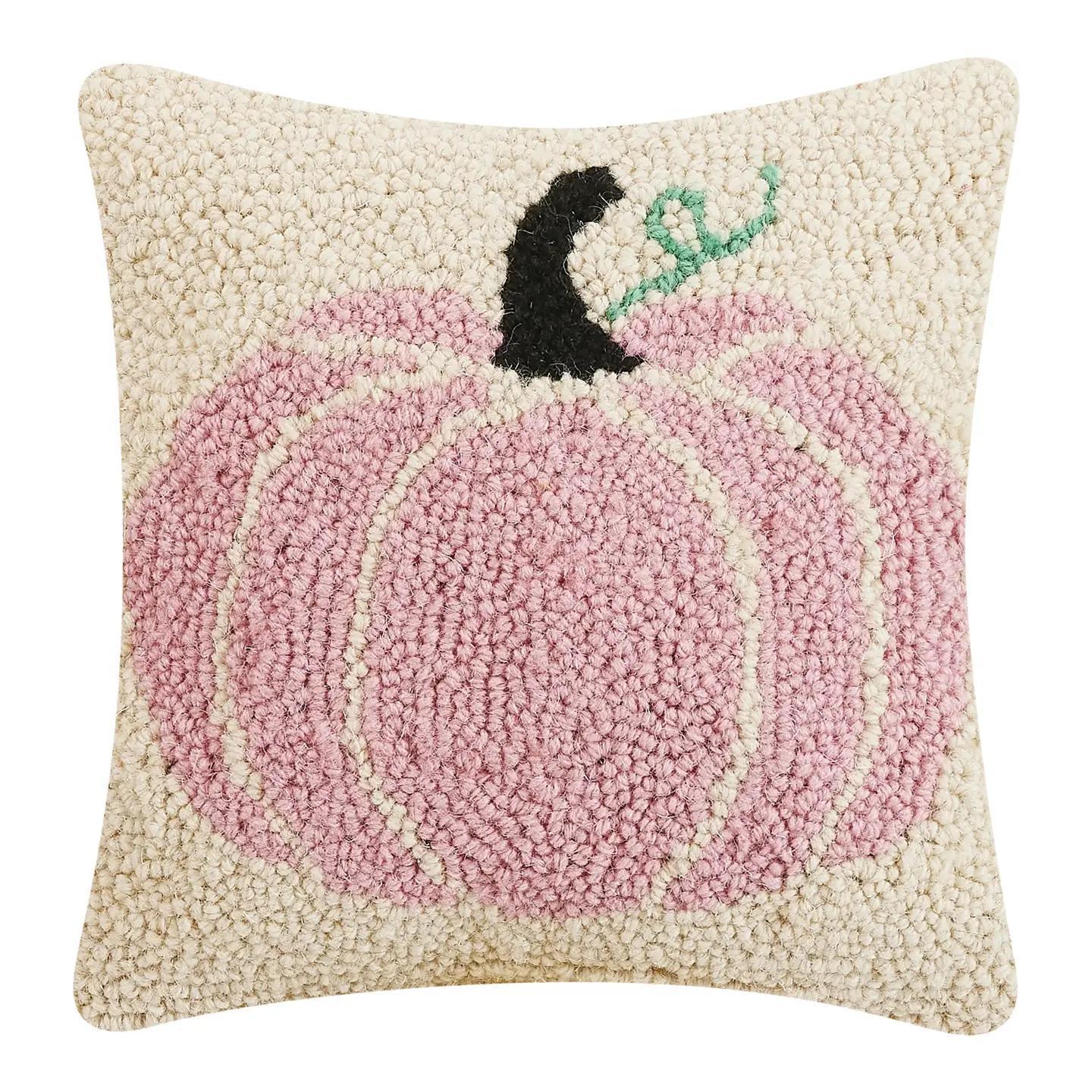 Pink Pumpkin Hook Pillow