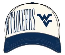West Virginia Saturday Stretch Canvas Trucker Hat