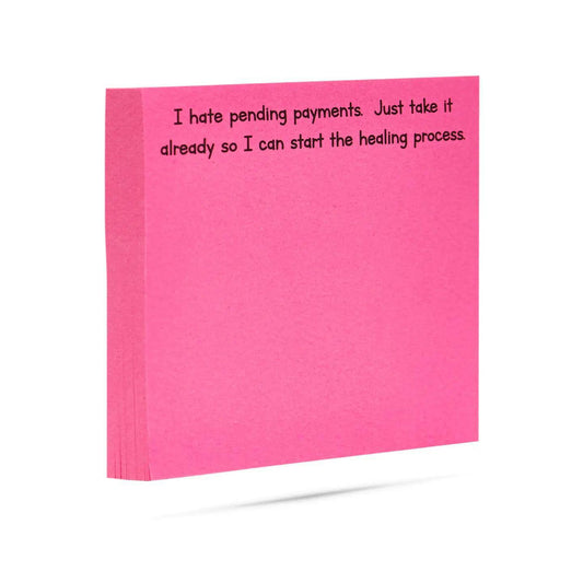 I Hate Pending Payments