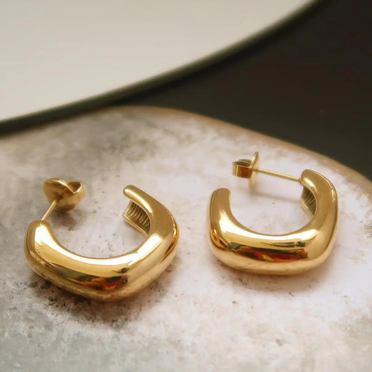 Demi Classic C Hoop Earring