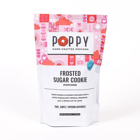 Frosted Sugar Cookie Popcorn