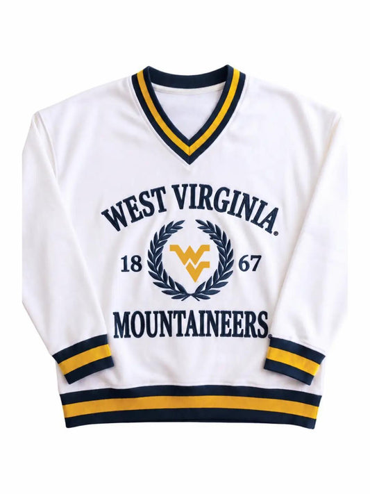 West Virginia Heritage V-Neck Pullover