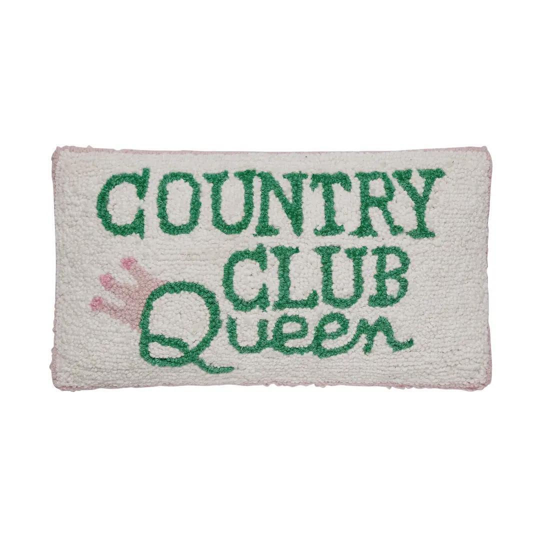 Country Club Queen Hook Pillow
