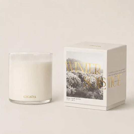 Winter Solstice Large Candle