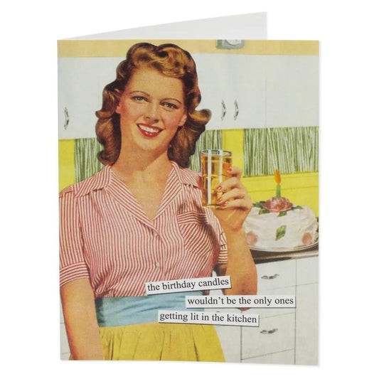 Birthday Card Kitchen Anne Taintor