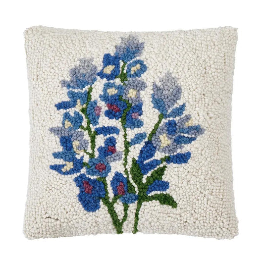 Bluebonnet Hook Pillow