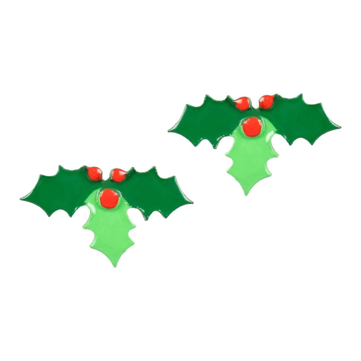 Festive Mistletoe Studs