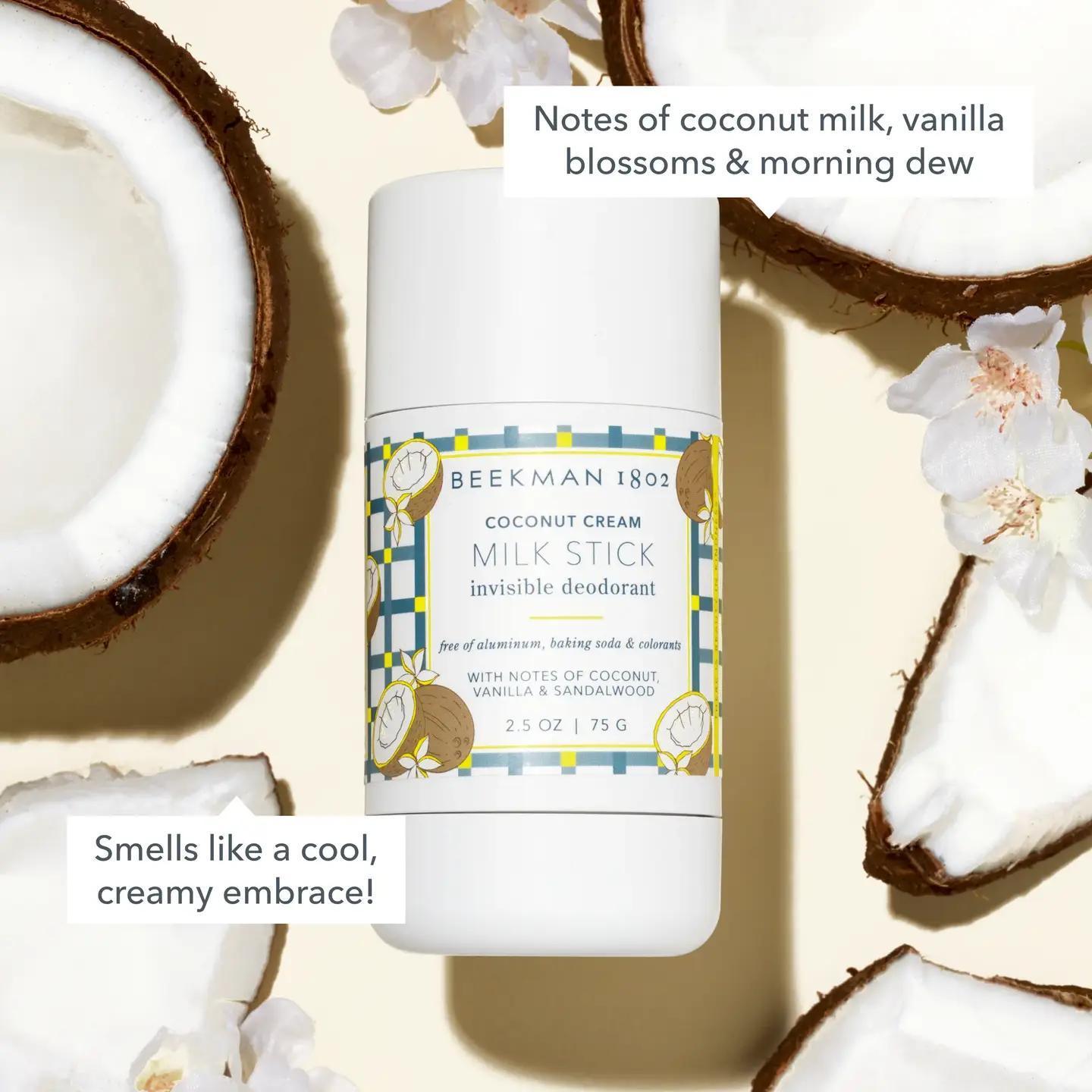 Milk Stick Invisible Deodorant: Coconut Cream