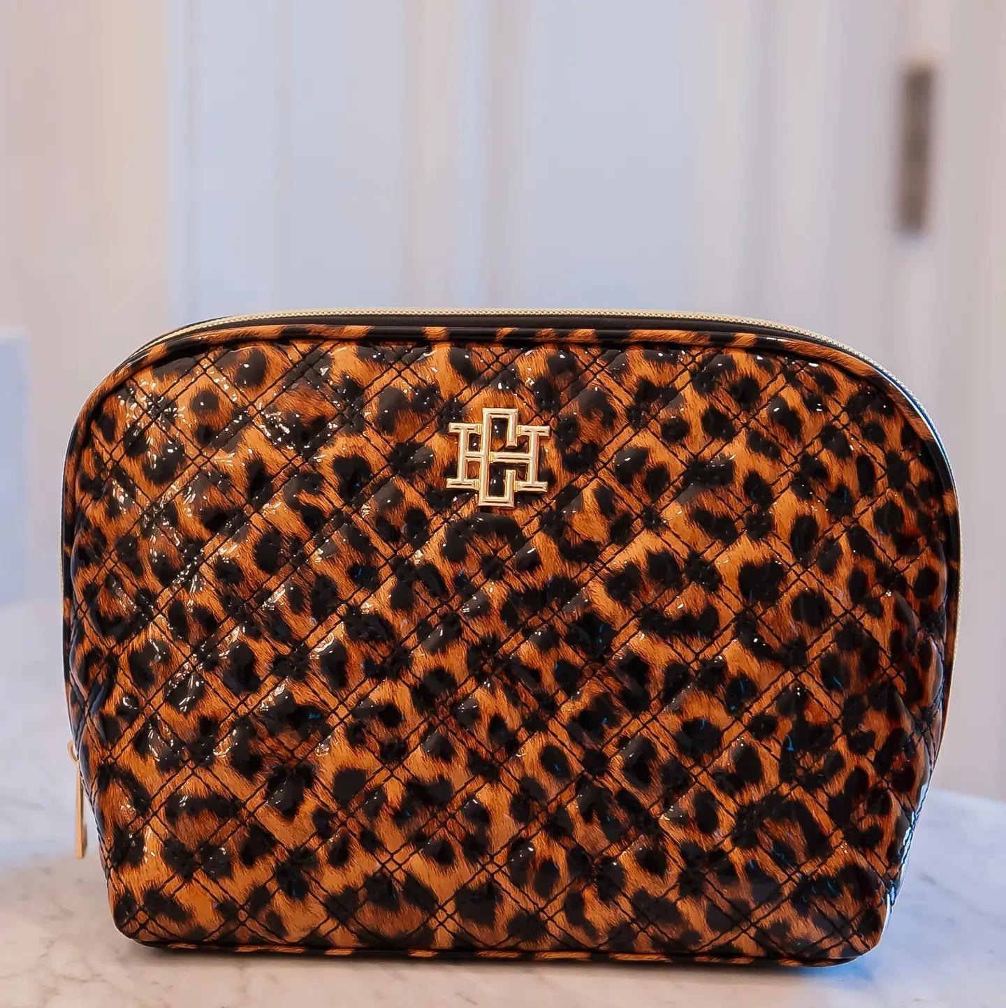 Capri Large Pouch Spotted Patent