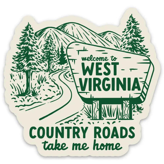 Welcome To Wv - Sticker