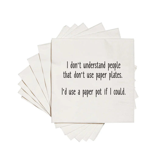 I'd Use a Paper Pot If I Could