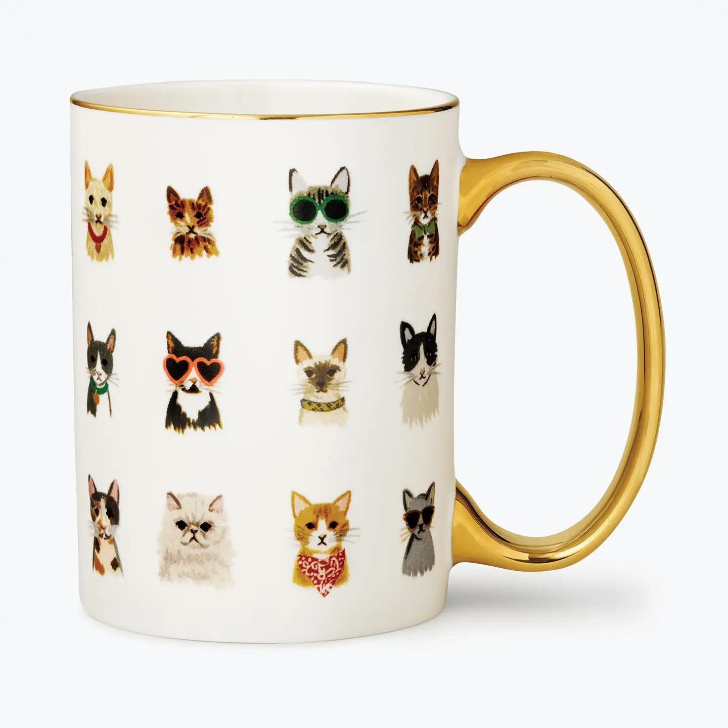 Cool Cats Porcelain Mug