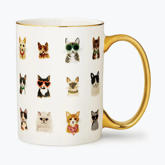 Cool Cats Porcelain Mug