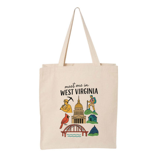 Meet Me in West Virginia Tote Bag