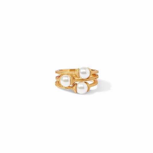 Calypso Trio Stacking Ring by Julie Vos