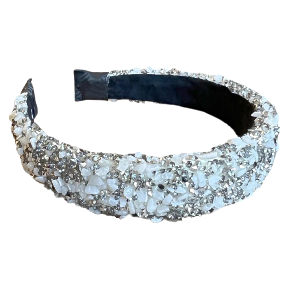 All That Glitters Headband - Silver by Headbands of Hope
