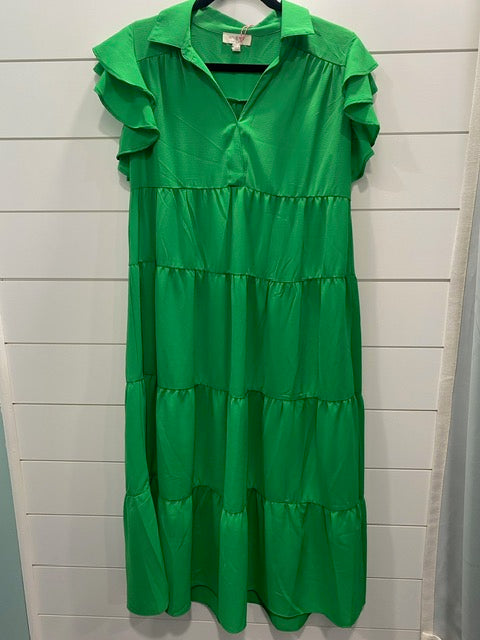 Kelly Green Midi Dress by Umgee – Edgar Rae