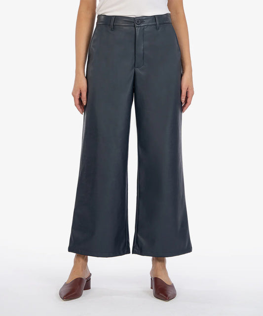 Aubrielle High Rise Coated Trouser by KUT Denim