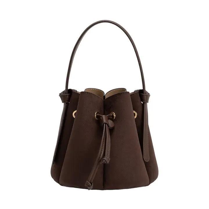 Laguna Mini Recycl Vegan Suede Top Hndl