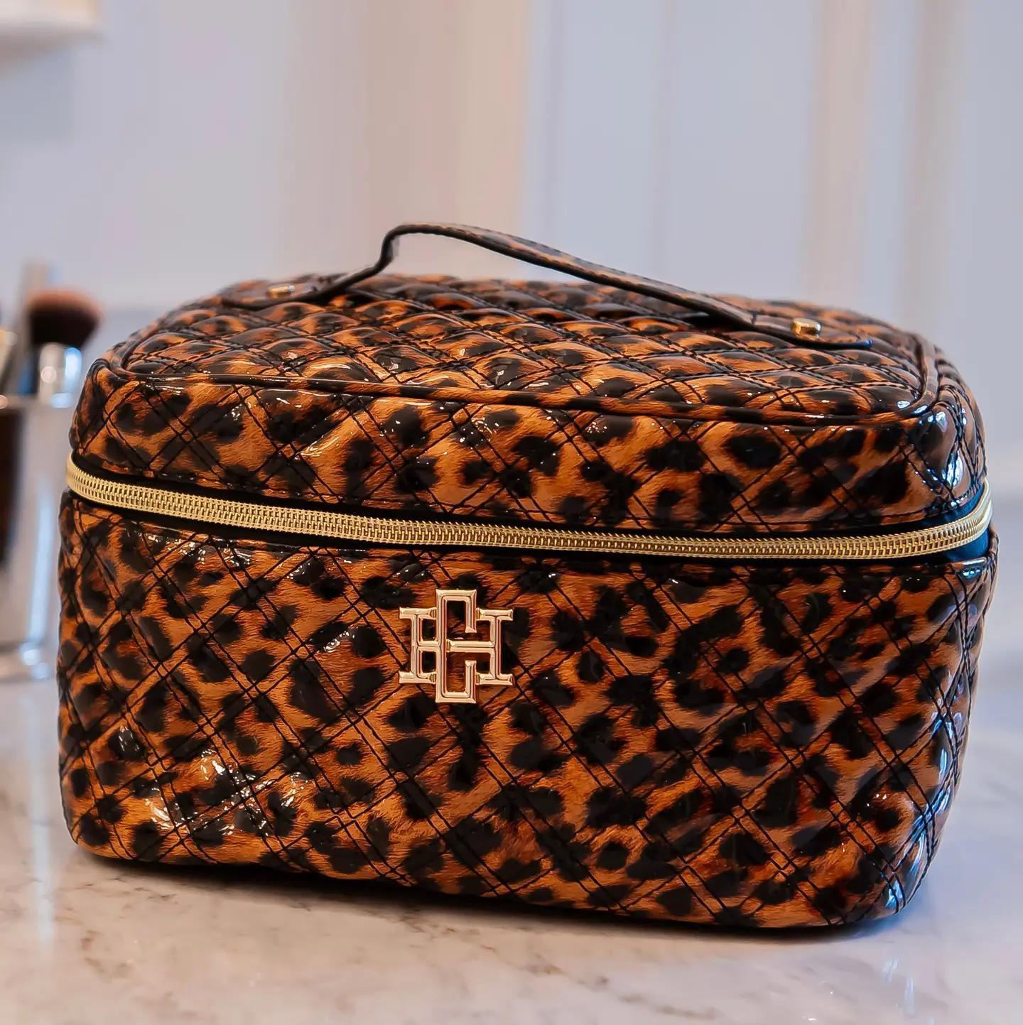 Hampton Train Case Spotted Patent