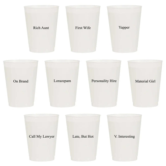 Rich Girl Summer Frosted Cups-Summer